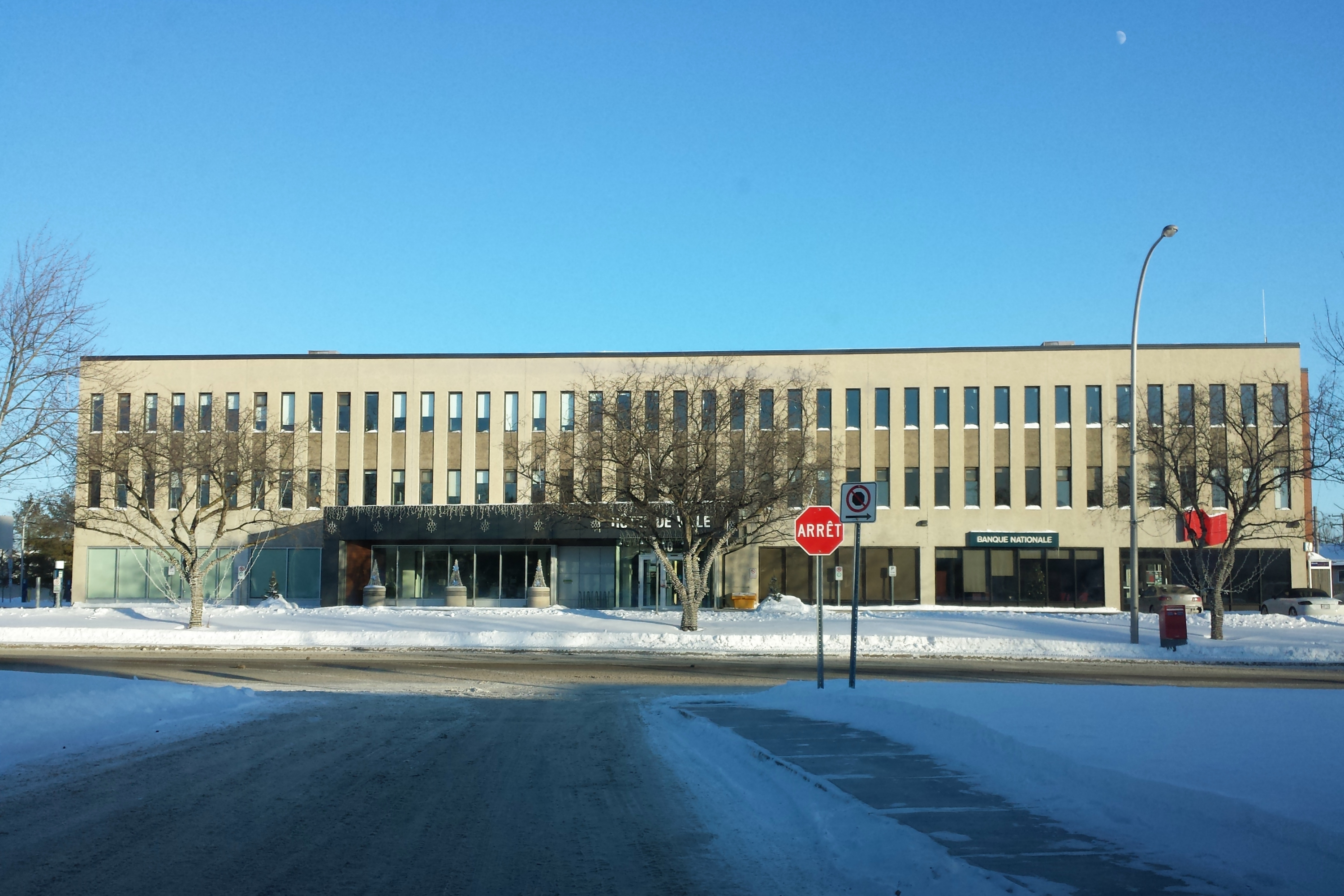 L'hôtel de ville de Boisbriand