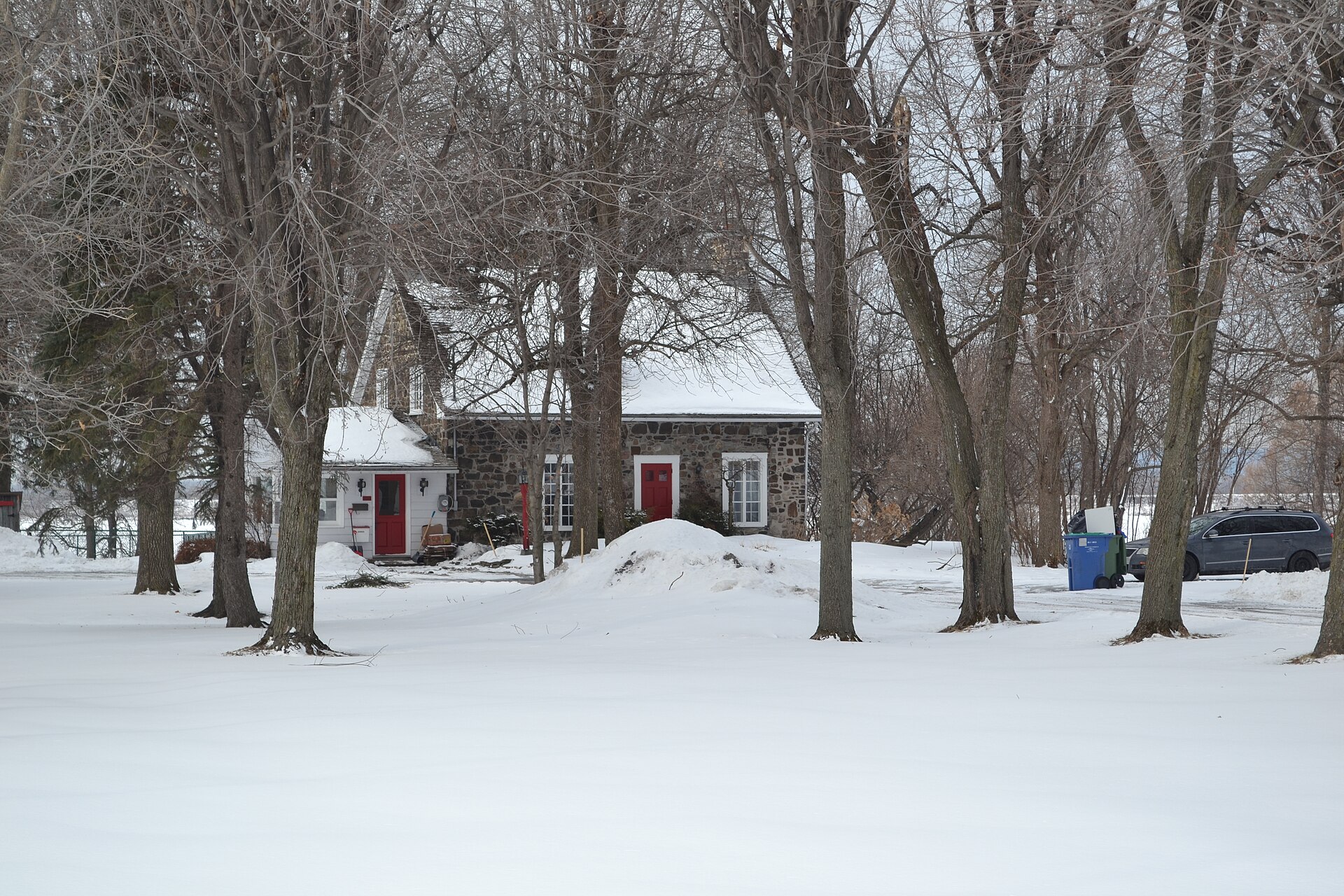 La maison Page, maison ancestrale en pierre du boulevard Marie-Victorin, à Candiac