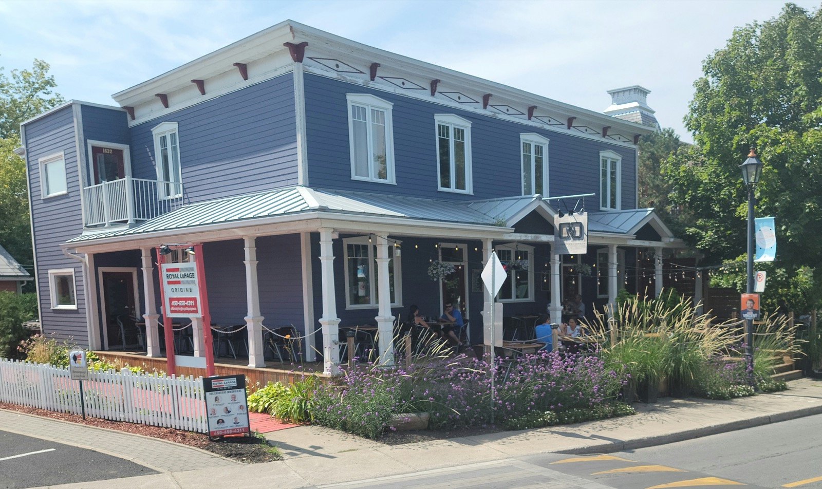 La microbrasserie Délires et Délices, sur l'avenue Bourgogne dans le Vieux-Chambly