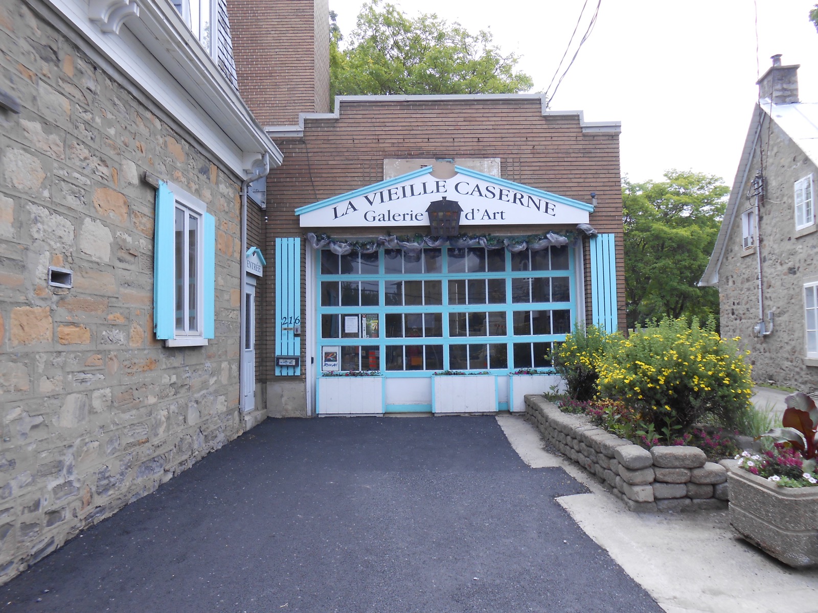 La galerie d'art La Vieille Caserne, au 216 boulevard Sainte-Rose, à Laval