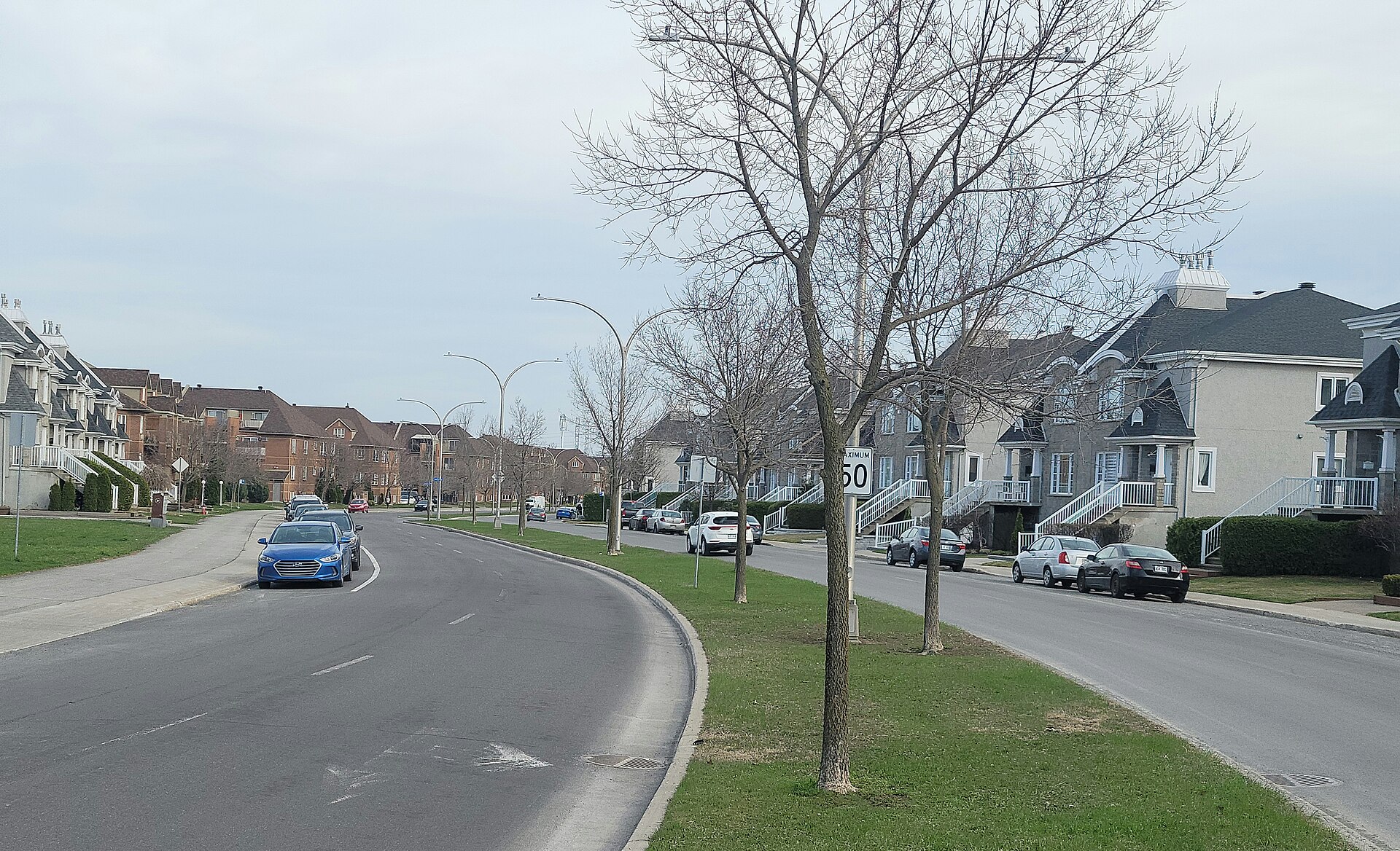 Le boulevard René-Laennec, l'axe nord-sud qui relie Vimont à Auteuil