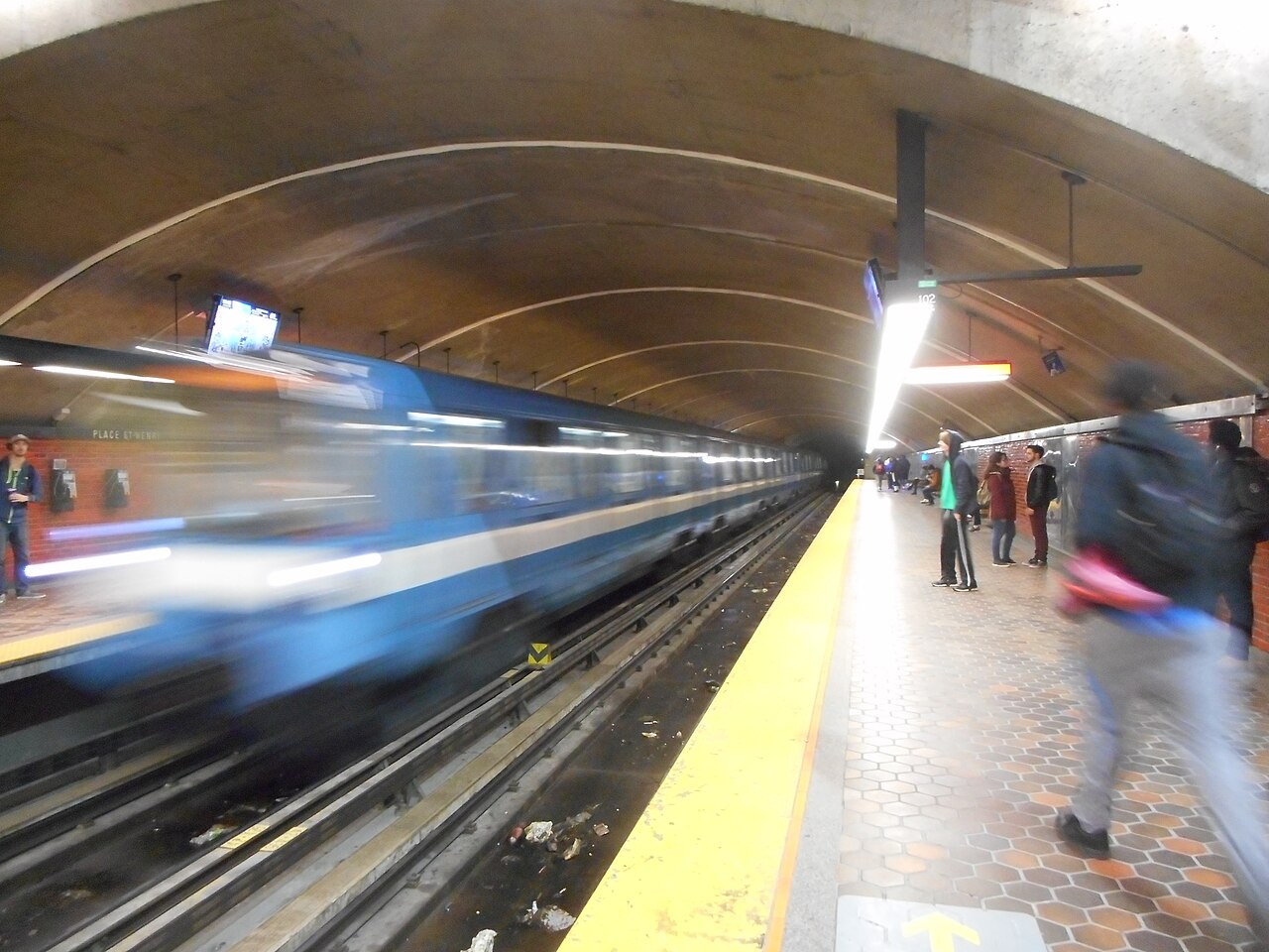 Station de métro à Saint-Henri